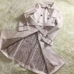 【美品】SalvatoreFerragamo トレンチコート 総柄 42