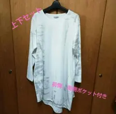 新品★もゆる モユル 萠★柄がお洒落な上下セット★
