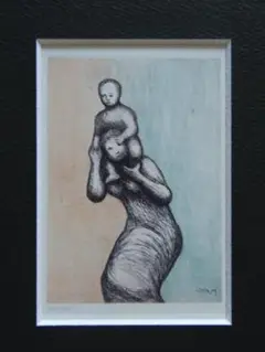 HENRY MOORE、Mother and Child