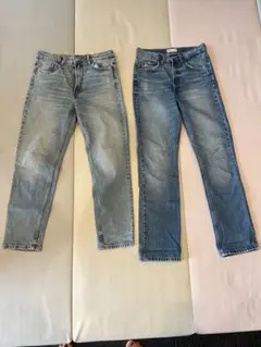 写真右　ZARA デニム