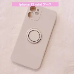 ❣️iphone 12 mini ケース リング付き シリコーン