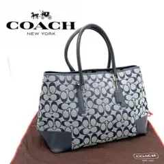 COACH トートバッグ シグネチャー 6086