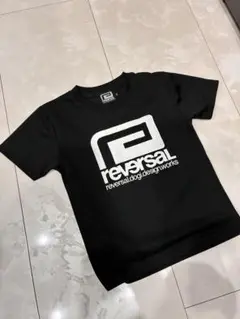 reversal ロゴTシャツ 130サイズ 黒