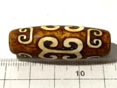 520天珠　西蔵民族の算命(占い)に使う　黒白　算命天珠　dzibeads！ 520天珠 西蔵民族の算命(占い)に使う 黒白 算命天珠 dzibeads