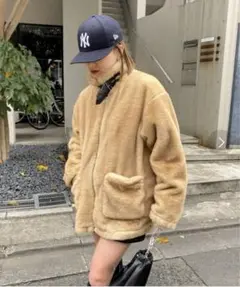 ⭐︎季節外れ割⭐︎ W.W.G ブラウン ファーコート サイズF ⭐︎季節外れ割⭐︎ W.W.G ブラウン ファーコート サイズF