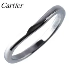 【新品仕上げ済】カルティエ バレリーナ リング カーブ #52 【8679】