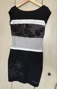 【ほぼ未使用】 Desigual タイトミニワンピース Mサイズ