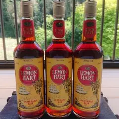 LEMON HART デメラララム 75.5% 3本セット 店頭販売のみ】レモンハート デメララ151プルーフ 75.5度