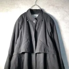【ヴィンテージ】スタンドカラー デザインステッチコート 古着used W21