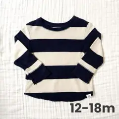 GAP baby ボーダー Tシャツ カットソー 80