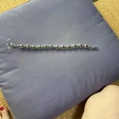 シルバー ボールチェーン携帯ホルダー