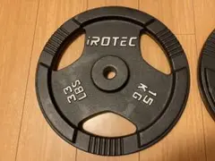 ①アイロテック 28mmプレート15kg　ファイティングロード ボディメーカー