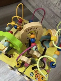 Zany Zoo 木製おもちゃ ビーズ遊び