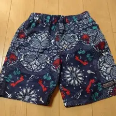 Ampersand アンパサンド　100cm 水着パンツ　ペイズリー柄