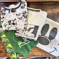 ディズニー　ミッキー　子供服　セット