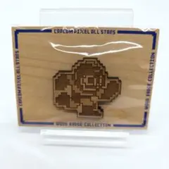 カプコンピクセルオールスターズ　ウッドバッジコレクション　ロックマン
