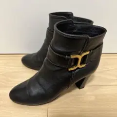【希少】Chloe クロエ ブーツ 革靴 ブラック 金具 サイズ38