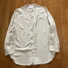 お値下げ。yuni バンドカラー長袖ブラウス
