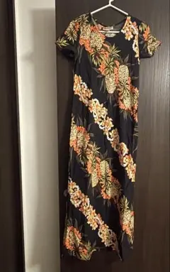 【美品】ヒロハッティ　フラダンス　ムームー　ボタニカルワンピース m74241084164_1.jpg?1749486107