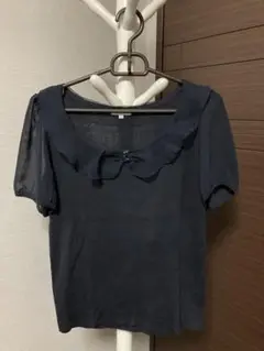 【美品】TO BE CHIC ネイビーニット