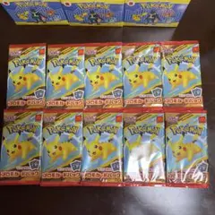 未開封　マクドナルド　ハッピーセット　ポケモンカード　10パック　マック　プロモ