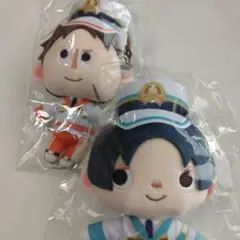 A3! ぬいぐるみキーホルダー 2体セット（月岡袖、伏見臣）
