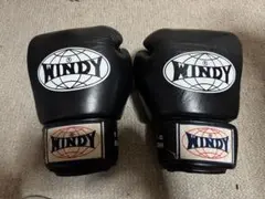 WINDY ボクシンググローブ 8 oz 黒