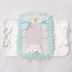 【38】　硬質ケースデコ　トレカデコ　わんこ　ホイップ