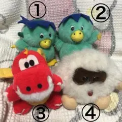 【レア】ワンダーエッグ　ナムコ　ぬいぐるみ　三体　まとめ売り レア】ワンダーエッグ ナムコ ぬいぐるみ 三体 まとめ売り レア