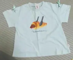 スロースイラスト Tシャツ 100cm 水色