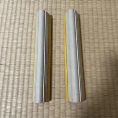 反射板　コーナーガード(反射テープ/粘着テープ付) 約250mm・2本入