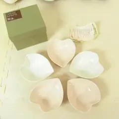 未使用 美濃焼き 花びら小鉢揃 小皿5枚セット 桜山窯 瑞浪焼