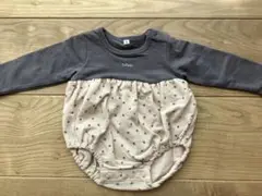 Twinkle 星 長袖ロンパース 70