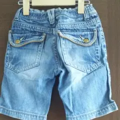 ★デニム半ズボン130㌢