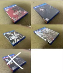 PS4 ゲームソフト 5本セット