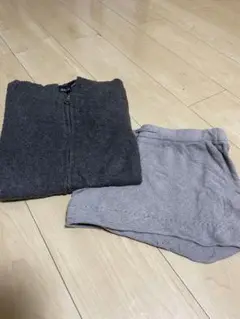 【ベアフットドリームス】ジップパーカーu0026ショートパンツ