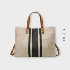 値下げ【SHEIN】新品* キャンバストートバッグ