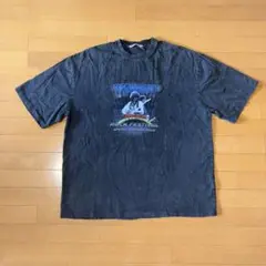 MASONPRINCE Tシャツ ヴィンテージ加工 バンティー ダークグレー