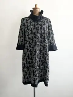 mina perhonen count 刺繍ワンピース サイズ38 ひつじ