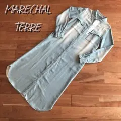 新品タグ付き MARECHAL TERRE デニムロングワンピース