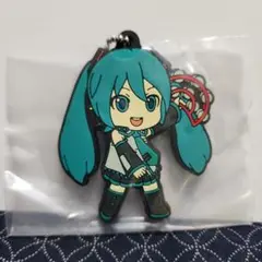 カプセルラバーキーチェーン Band together (ミクダヨータンバリン)