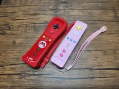 Wiiリモコンモーションプラス 2個セット　【マリオ、ピーチ】