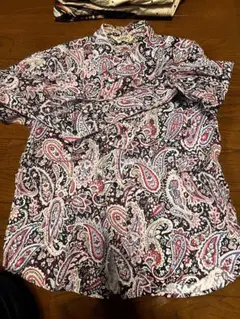 CALEE ペイズリー シャツ M