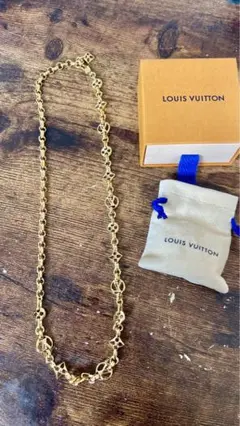 ✨美品✨ルイヴィトン コリエ クレイジー イン ロック ネックレス　 ゴールド LOUIS VUITTON コリエ・クレイジー イン ロック ネックレス