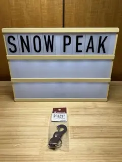 snow peak スノーピーク スパイダルコキーホルダー 未開封品 茶色タグ
