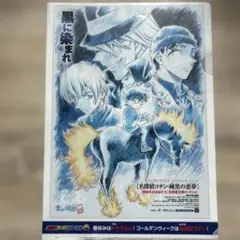 名探偵コナン ドラえもん A4 クリアファイル　純黒の悪夢　日本誕生