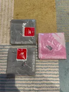 NEW BALANCE 限定ノベルティー ハンドタオル 3点セット