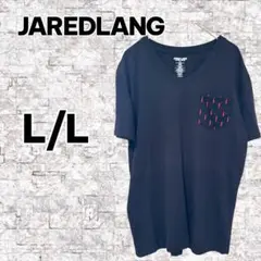 ❣️【JAREDLANG】❣️VネックＴシャツ胸ポケット