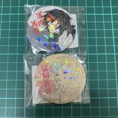 鬼滅の刃　冨岡義勇　原作　オールスター　缶バッジ　2点セット