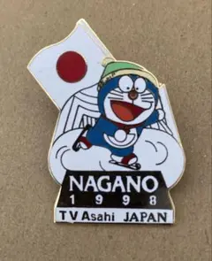【限定・非売品】東京オリンピックドラえもんピンバッジ 東京オリンピック テレビ朝日 ドラえもん 東京2020 テレ朝